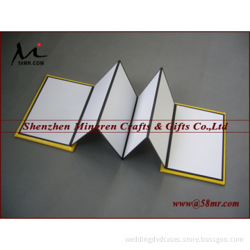 Leather Fabric Cloth Linen Accordion Photo Book Album